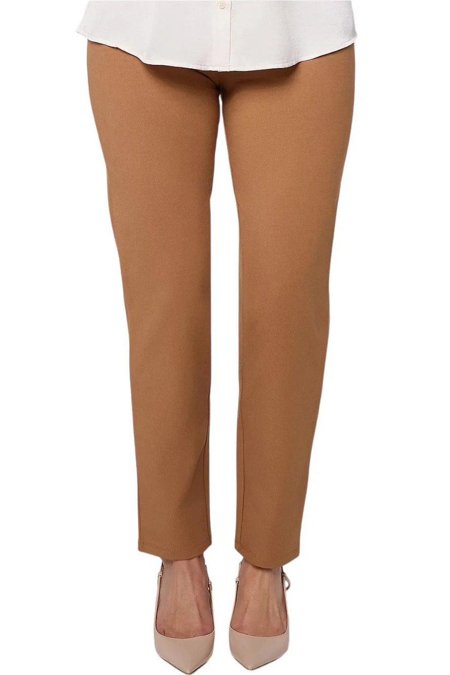 Women with Control Women's 86/14 Slim Leg Pants Chestnut - Regular